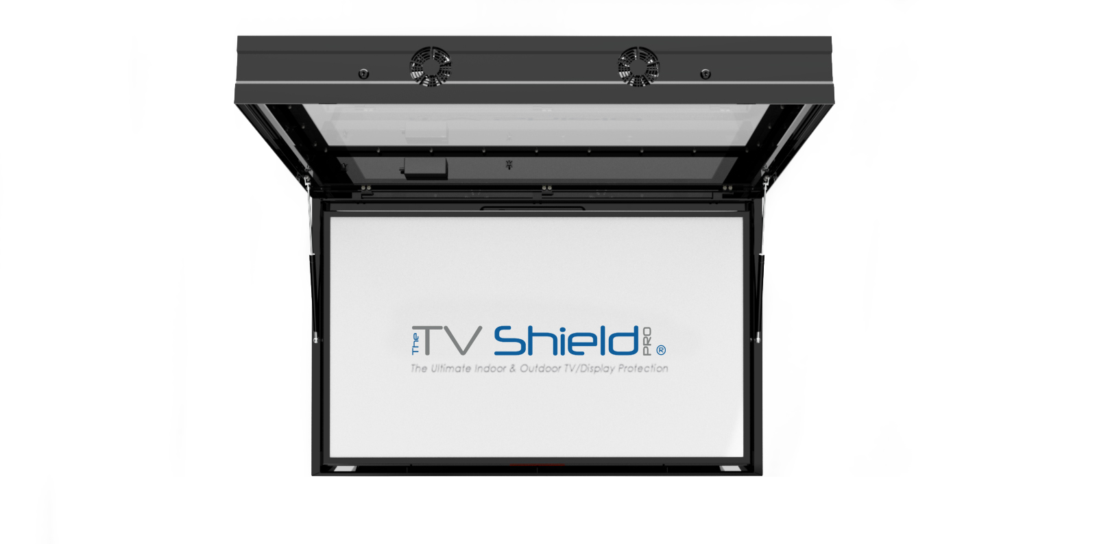 outdoor weatherproof tv box with touch screen option